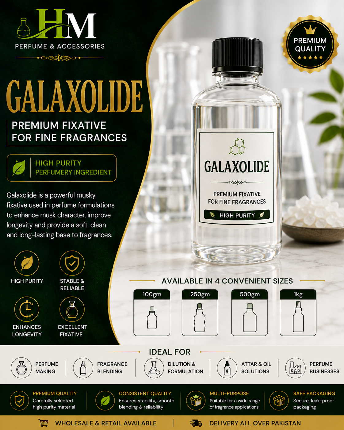 Galaxolide | Premium Musk Perfume Fixative